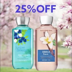 🆕 Two Bath & Body Works Shower Gel 10FL.OZ